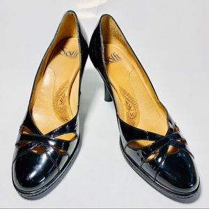 Sofft Pumps Black Patent Leather Sz. 7M